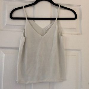 White knit cami